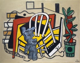 Broken Chairs and Flower Pot, 1951 by Fernand Léger | Painting Reproduction