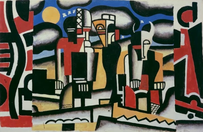 Bühnenentwurf für Die Erschaffung der Welt, c.1923 | Fernand Leger