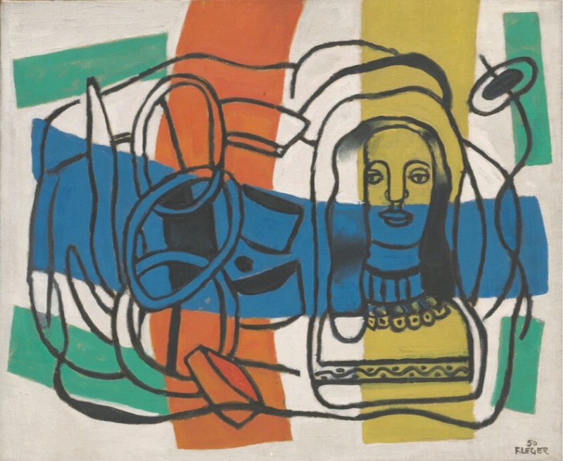Composition with Statuette, 1950 | Fernand Leger