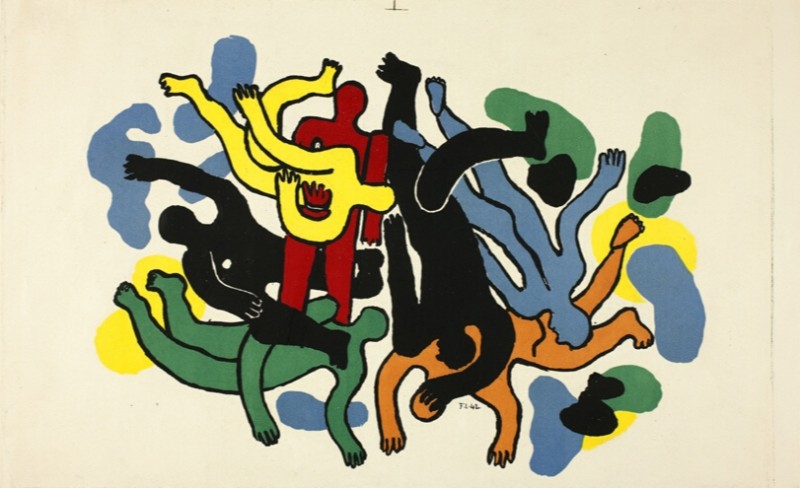 Fernand Leger | Figure Composition, 1942 Figure Composition, 1942 | Fernand Leger