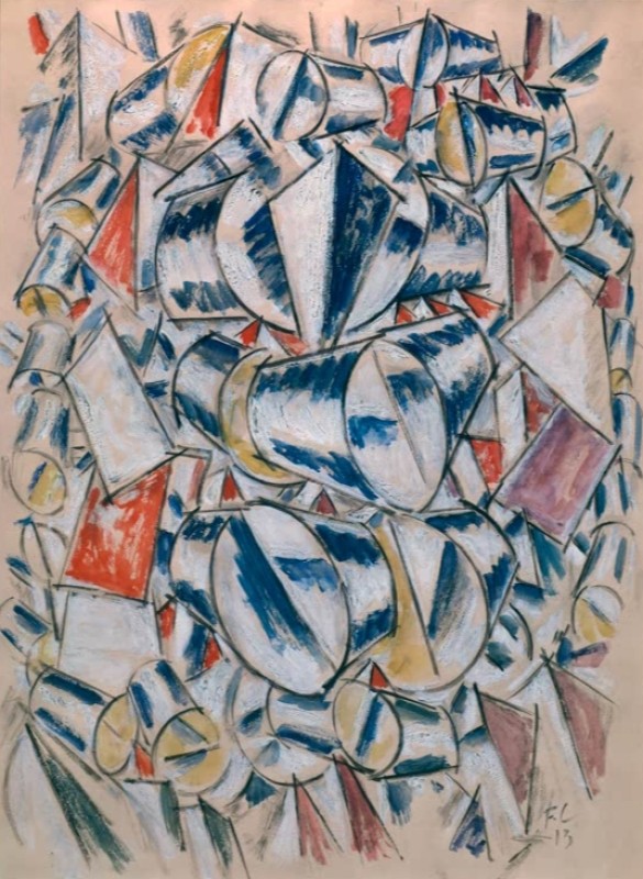 Contrasting Forms, 1913 | Fernand Leger