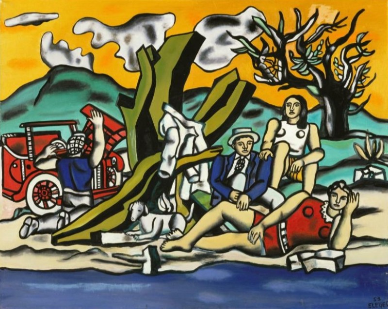 A Country Outing (Second State), 1953 | Fernand Leger