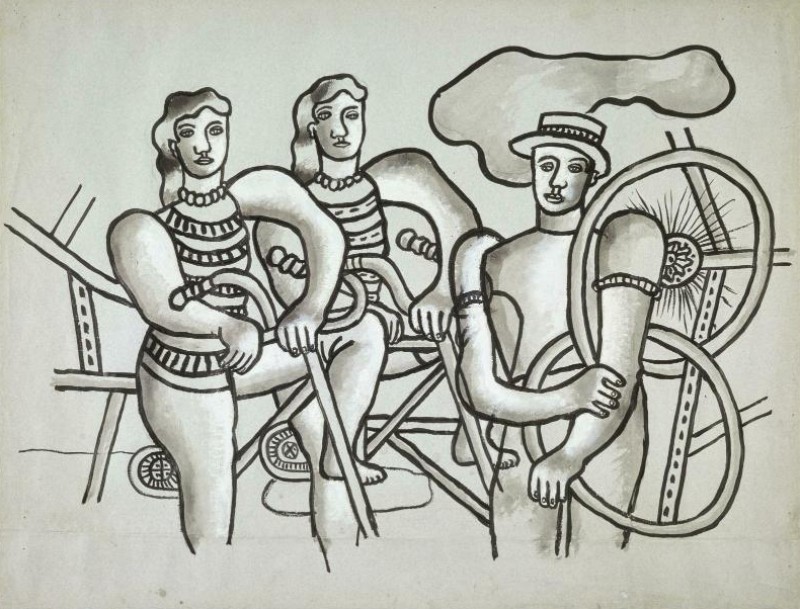 The Cyclists, 1948 | Fernand Leger