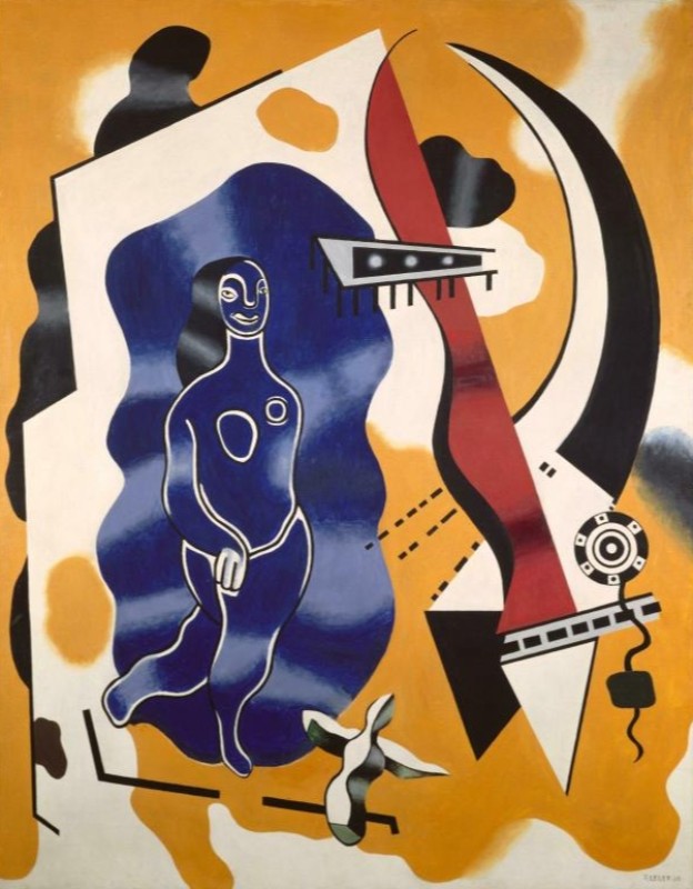The Blue Dancer, 1930 | Fernand Leger