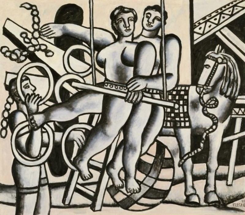 The Juggler and the Acrobats, 1943 | Fernand Leger