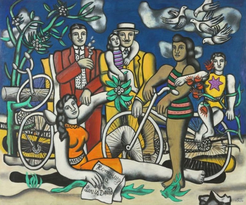 Leisure - Homage to Louis David, 1948-1949 | Fernand Leger