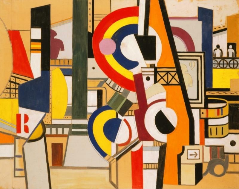 Study for Discs in the City, 1920 | Fernand Leger