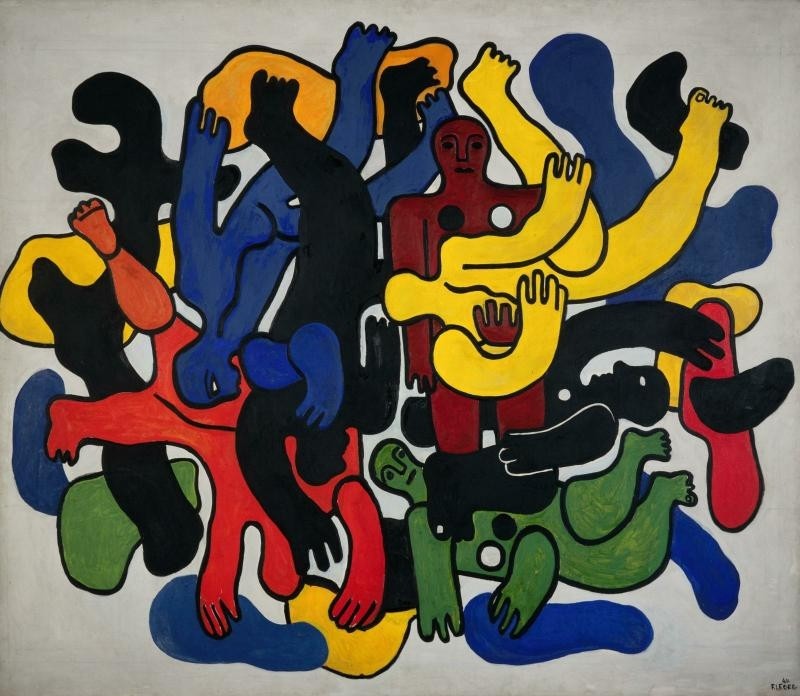 The Great Black Divers, 1944 | Fernand Leger