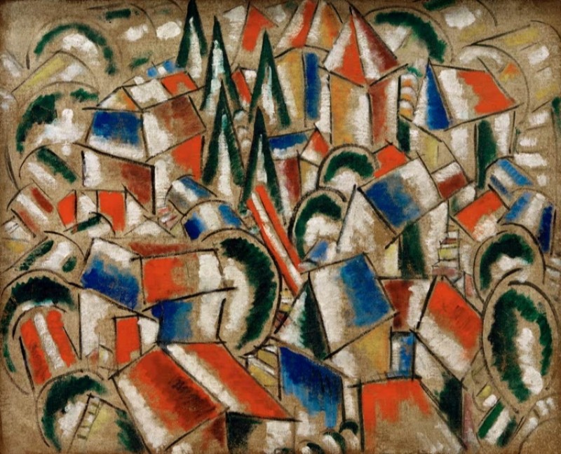 The Village, 1914 | Fernand Leger