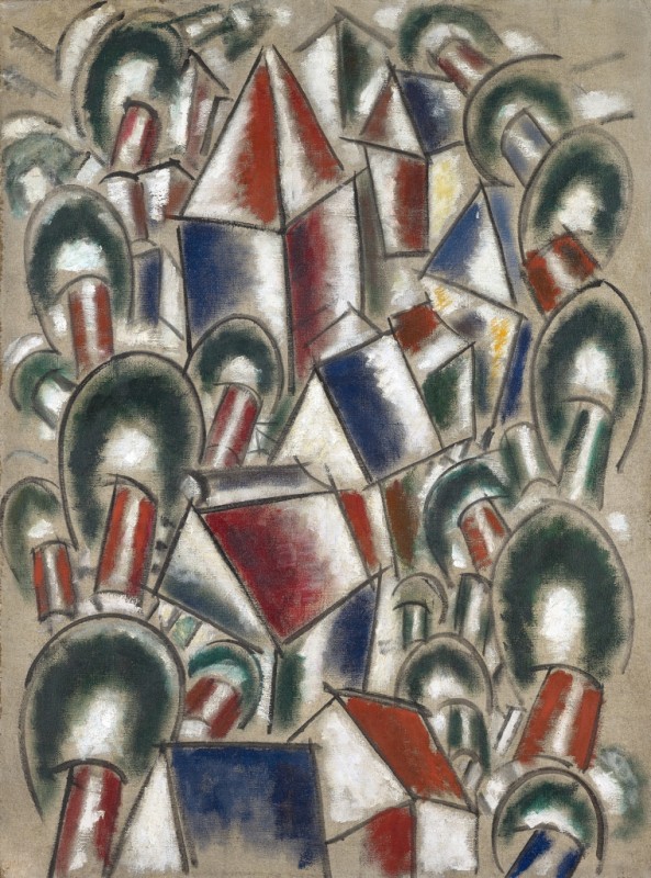 Fernand Leger | Houses among Trees. Landscape No. 3, 1914 Houses among Trees. Landscape No. 3, 1914 | Fernand Leger