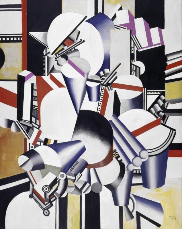 Fernand Leger | Mechanische Elemente, c.1918/23 Mechanische Elemente, c.1918/23 | Fernand Leger