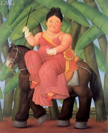 The First Lady, 1989 von Fernando Botero | Gemälde-Reproduktion