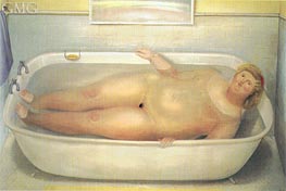 Homage to Bonnard, 1975 von Fernando Botero | Gemälde-Reproduktion