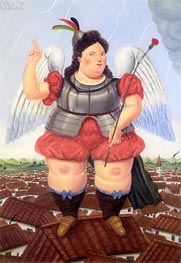 Archangel, 1986 von Fernando Botero | Gemälde-Reproduktion