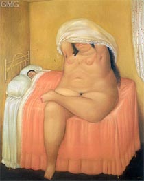 The Lovers | Fernando Botero | Gemälde Reproduktion