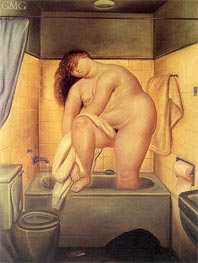 Homage to Bonnard | Fernando Botero | Gemälde Reproduktion