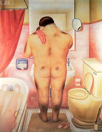 Homage to Bonnard, 1973 von Fernando Botero | Gemälde-Reproduktion