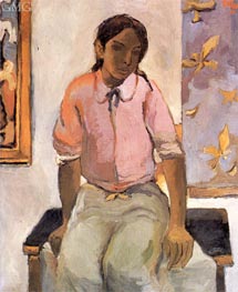 Indian Girl | Fernando Botero | Gemälde Reproduktion