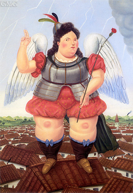 Archangel, 1986 | Fernando Botero | Gemälde Reproduktion