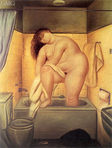 Homage to Bonnard, 1972 | Fernando Botero | Gemälde Reproduktion