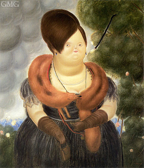 The First Lady, 1969 | Fernando Botero | Gemälde Reproduktion