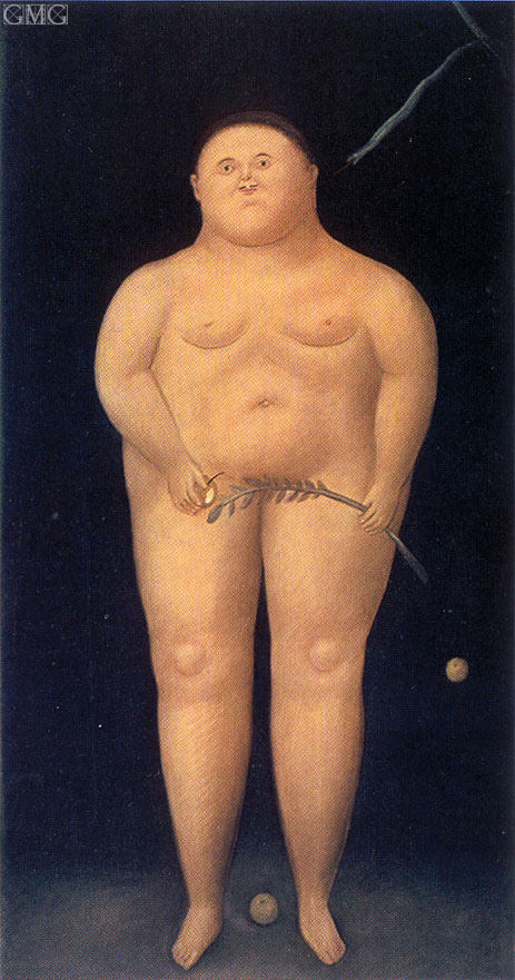 Adam, 1968 | Fernando Botero | Gemälde Reproduktion