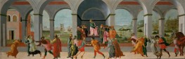Scenes from the Story of Virginia: The Arrest and ..., c.1475/00 by Filippino Lippi | Painting Reproduction