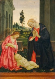 The Adoration of the Child | Filippino Lippi | Painting Reproduction