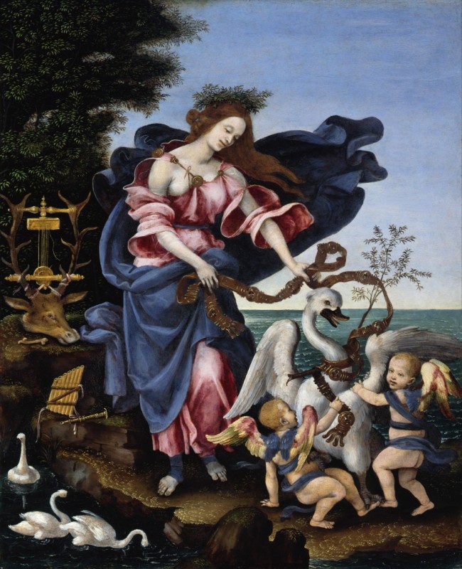 Filippino Lippi | Allegory of Music (Erato), 1500 Allegory of Music (Erato), 1500 | Filippino Lippi