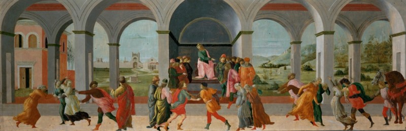 Filippino Lippi | Scenes from the Story of Virginia: The Arrest and Death of Virginia, c.1475/00 Scenes from the Story of Virginia: The Arrest and Death of Virginia, c.1475/00 | Filippino Lippi