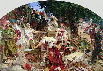 Work, 1863 | Ford Madox Brown | Painting Reproduction