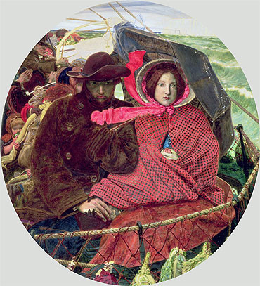 The Last of England, 1860 | Ford Madox Brown | Gemälde Reproduktion