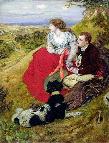 Byron's Dream, 1874 | Ford Madox Brown | Gemälde Reproduktion