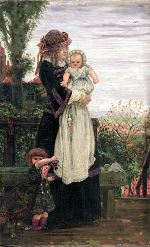 Out of Town, 1858 | Ford Madox Brown | Gemälde Reproduktion