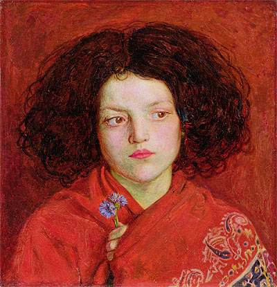 The Irish Girl, 1860 | Ford Madox Brown | Painting Reproduction