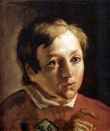 Head of a Page Boy | Ford Madox Brown | Painting Reproduction