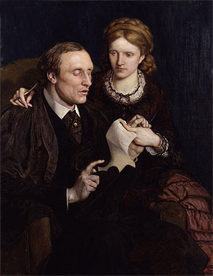 Henry Fawcett, Dame Millicent Garrett Fawcett, 1872 | Ford Madox Brown | Gemälde Reproduktion