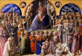 Krönung der Jungfrau | Fra Filippo Lippi | Gemälde Reproduktion