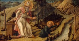 Vision of St Augustine, 1460 by Fra Filippo Lippi | Painting Reproduction