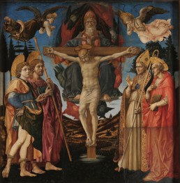 The Pistoia Santa Trinità Altarpiece, c.1455/60 by Fra Filippo Lippi | Painting Reproduction