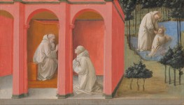 Saint Benedict Orders Saint Maurus to the Rescue ..., c.1445/50 by Fra Filippo Lippi | Painting Reproduction