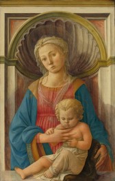 Madonna and Child, 1440 by Fra Filippo Lippi | Painting Reproduction