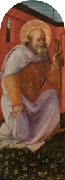 St. Anthony Abbot, 1458 by Fra Filippo Lippi | Painting Reproduction