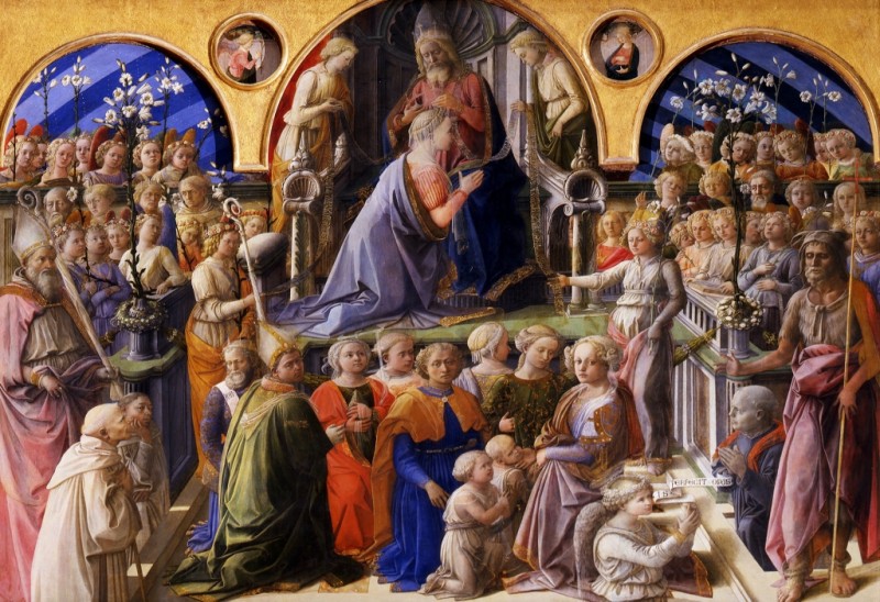 Fra Filippo Lippi | Krönung der Jungfrau, c.1439/47 Krönung der Jungfrau, c.1439/47 | Fra Filippo Lippi