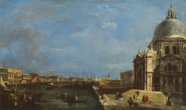 Der Canal Grande, ... | Francesco Guardi | Gemälde Reproduktion