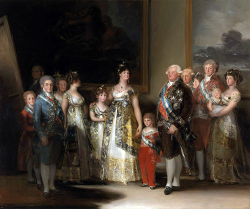 The Family of Carlos IV, 1800 | Goya | Painting Reproduction