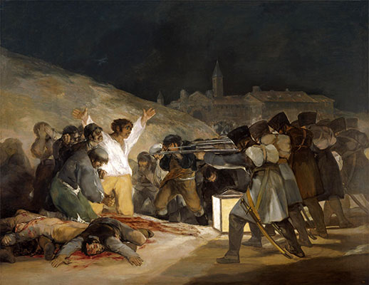 Der dritte Mai 1808 in Madrid, 1814 | Goya | Gemälde Reproduktion