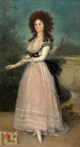 Tadea Arias de Enríquez, c.1789 by Goya | Canvas Print