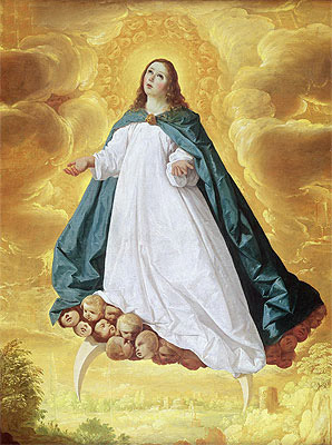 The Immaculate Conception, c.1628/30 | Zurbaran | Painting Reproduction