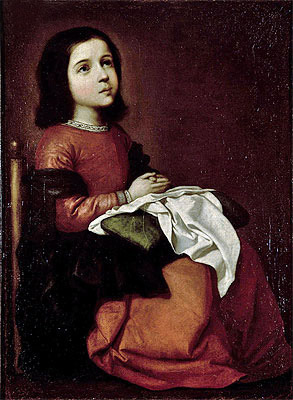 The Childhood of the Virgin | Zurbaran | Painting Reproduction